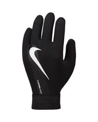 NIKE Unisex Soccer Gloves Academy Therma-Fit Black/White, DQ6071-010, S