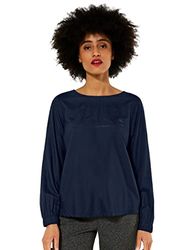 Street One Blouseshirt voor dames, blauw (deep blue), 40