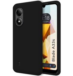 Tumundosmartphone Ultramjukt flytande silikonfodral för Zte Blade A33s svart