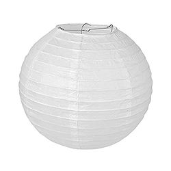 Pajoma 71697 plafondlamp, papier, wit, 35 x 35 x 35 cm (1 stuk)