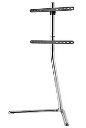 mywall HP122L TV-standaard voor Flatscreens 49-70 Inch, Stabiele Standaard Met Chromen Afwerking, Belastbaar Tot 40 kg, Met Rubberen Pads en Anti-kantelveiligheidsgordel
