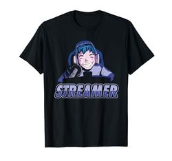 Streamer Streaming Streaming Gaming Streamer Streamer Maglietta