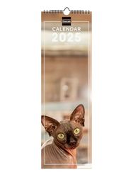 Finocam – International 2025 Spiral 15x48 Wall Photo Calendar Month View January 2025 – December 2025 (12 months) Cats International