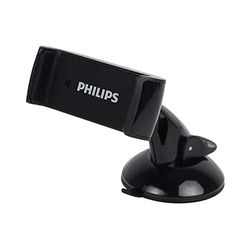 Philips DLK2411SB/97 Car Mobile Phone Holder for Smartphone, GPS, Phablet - Black