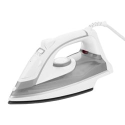 Caterlite 2.4 kW Steam Iron, White, Adjustable Steam Boost & Spray Function, Mess-Free Anti-Drip Technology, Self Cleaning Function, Auto Shut Off, CH356