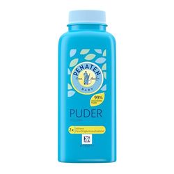 Penaten Poudre naturelle pour bébé avec aloe vera et vitamine E (1 x 100 g) - Protège les peaux sensibles, absorbe l'humidité et garde la peau sèche - 99% d'ingrédients d'origine naturelle
