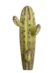 AlexandreHouse Cactus Wall Coat House in Green Metal - 3 Plates
