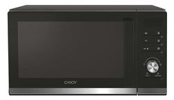 Candy Moderna Forno a Microonde con Grill, 20 Litri, 700W, 40 Programmi, 6 Livelli di Potenza, Funzioni Defrost e Autoclean, App hOn, Libera Installazione, 45,2 x 35,7 x 26,2 cm, Nero - CMGA20TNDB