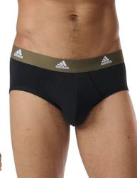 adidas Multipack Slip (3pk) - 4A1M01, Boxer a pantaloncino Uomo, Nero 5, XXL