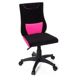 hjh OFFICE KIDDY PRO Różowa siatka Krzesło obrotowe dla dzieci