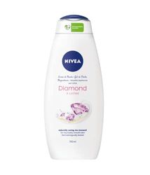 NIVEA Bagno Care & Diamond 3 x 750 ml, Bagno crema delicata con Polvere di Diamanti e Calla Bianca, Bagnoschiuma cremoso e setoso per una pelle morbida