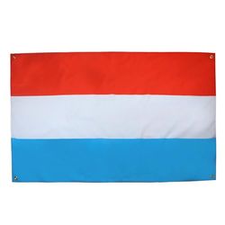 AZ FLAG Luxemburgs flagga 150 x 90 cm med 4 öljetter, Luxemburgsk flagga för balkong eller vägg