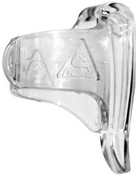 Cressi Keeper Tuba de plongée Mixte Adulte, Transparent, Taille Unique