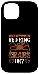 I love Red King Crab Case for iPhone 14