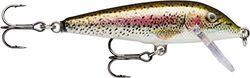 RAPALA Countdown-Material Cuerpo de Balsa-Señuelo Pesca en Agua Dulce-Profundidad de Nado 1,5-2,4m-7cm/8g-Hecho en Estonia-Live Rainbow Trout, Unisex-Adult, 70 mm (8.0 gr)