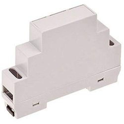 TRU COMPONENTS TC-7910912 DIN-rail behuizing 17 x 90 x 65 ABS-V0 grijs 1 st.