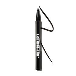 Revlon ColorStay Lash Serum + Liner, Eyeliner Liquido + Siero Ciglia, Eyeliner Waterproof, Nutriente e Rinforzante, Durata Fino a 24h, Applicatore a Pennarello, 001 Blackest Black, 0.48 ml