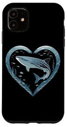 Whale Shark Heart Case for iPhone 11