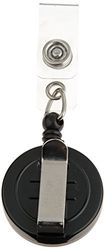NCD Medical/Prestige Medical S13-BLK Porta Badge Retrattile, Nero