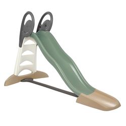 Smoby Life, Scivolo Green a doppia onda per bambini, 7600820303, realizzato in plastica riciclata, a partire dai 3 anni