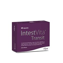 Vitae IntestVita Transit 60 cápsulas | Regula el tránsito intestinal | Favorece las digestiones | Combate el estreñimiento