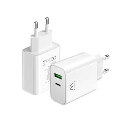 Chargeur Rapide, Chargeur Prise USB C, chargeur pour iPhone 15/14/13/12/11/Pro/Max/Mini/SE/X/XR/XS/8/7,iPad Pro/Air, Air/Pods Pro,Samsung Galaxy Note,Huawei,XiaoMi etc.,2 ports,30W Type C Super Rapide