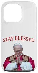Pope Leo Stay Blessed Case for iPhone 13 Pro