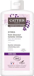 Cattier Gynéa Soin douceur Hygiène Intime fleur de calendula géranium Bio - 200 ml