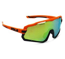 Vola Mixed Bi-color Okulary SUMMIT Bi color Pomarańczowy Czarny, bi kolor pomarańczowy czarny, jeden rozmiar EU