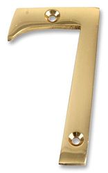 Duratool D01257 Brass Number, No. 7, 3" Length