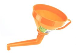 Entonnoir en plastique incurvé – Entonnoir de 160 mm de diamètre, idéal pour transférer des liquides, résistant et facile à nettoyer
