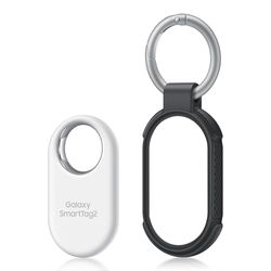 Samsung Galaxy SmartTag2 - Etiqueta Inteligente Bluetooth, con Carcasa Reforzada (Exclusiva Amazon), Compatible con Smartphones Galaxy, Modo perdido, Color Blanco