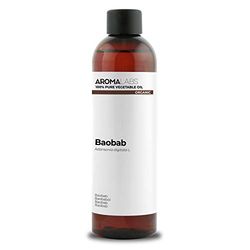 ORGANIC - BAOBAB Oil - 250mL - 100% Pure, Natural, Cold Pressed and Cosmos Certified - AROMA LABS (French Brand)
