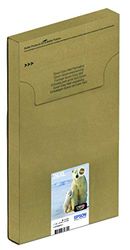 Epson 26 Serie Orso Polare, Cartuccia originale getto d'inchiostro Claria Premium, Formato XL, Multipack 4 Colori