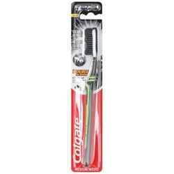 Colgate Brosse à dents moyenne – Charbon double action