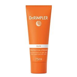 Dr. Rimpler Zonnecrème SPF 50 I voor de lichtgevoelige huid, hoogwaardige zonnemelk met voedende vitamine E, huidvriendelijk, 75 ml