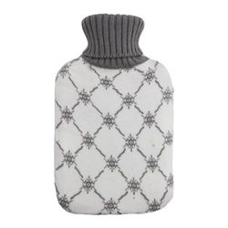 Bolsa de Agua Caliente 1.7L, forro flexible y agradable al tacto, dimensiones 20x32x4 cm, ideal para calentar y aliviar dolores musculares.