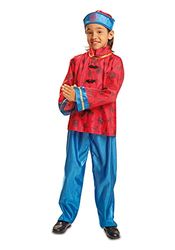 Dress Up America Chinees Jongenskostuum - Traditionele Chinese Kinderoutfit Voor Kinderen - Culturele Kinderkleding - Traditionele Set Van Shirt, Broek En Hoed Voor Kinderen