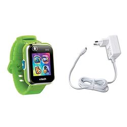 VTech Kidizoom Smartwatch DX2 Verte + Chargeur USB