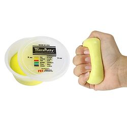 CanDo TheraPutty Antimicrobial - Therapeutic modelling clay - 3 oz - yellow (very light)