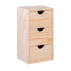 WELL HOME – Miniblock 3 drawers in pine wood