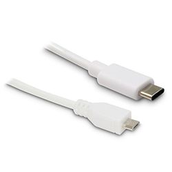 Metronic 495287 USB-kabel Type CM/Micro USB M Wit