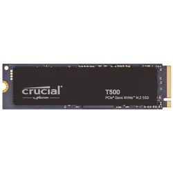 Crucial T500 500GB PCIe Gen4 NVMe M.2 Interne Gaming SSD (Solid State Drive), Tot 7200 MB/s, TLC NAND, Compatibel met Laptop en Desktop, Microsoft DirectStorage - CT500T500SSD8