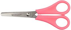 Westcott E-21591 00 kinderschaar voor rechtshandigen, maat 5 cm, 13 cm, ronde punt, roze