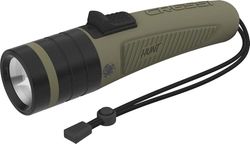 CRESSI Hunt Torch 1600 kamouflage – uppladdningsbar LED-undervattensficklampa 1 600 lumen vattentät IPX8 100 m – unisex kamouflage och kompakt speciellt utformad för spjutfiske och dykning