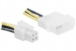 Dexlan Adaptateur d'alimentation pour carte mère P4 20 cm