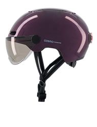Cosmo Connected Cosmo Fusion Casque de vélo Adulte Unisexe, Violet Brillant, Taille Unique