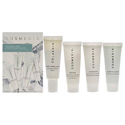CosMedix Treatment Prep Essentials Kit For Unisex 4 Pc 0.5oz Purity Clean, 0.5oz Simply Brilliant, 0.5oz Define, 0.5oz Hydrate Plus