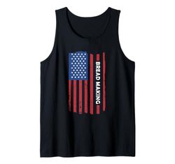 Baker Us Flag Panificazione Canotta