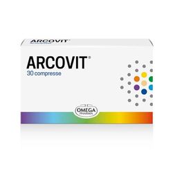 Omega Pharma - Arcovit, Integratore Alimentare con Formula Multivitaminica, Rafforza il Sistema Immunitario - 30 Compresse